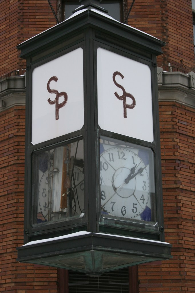 Security Bank clock