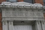 Stone at the Security&nbsp;Bank
