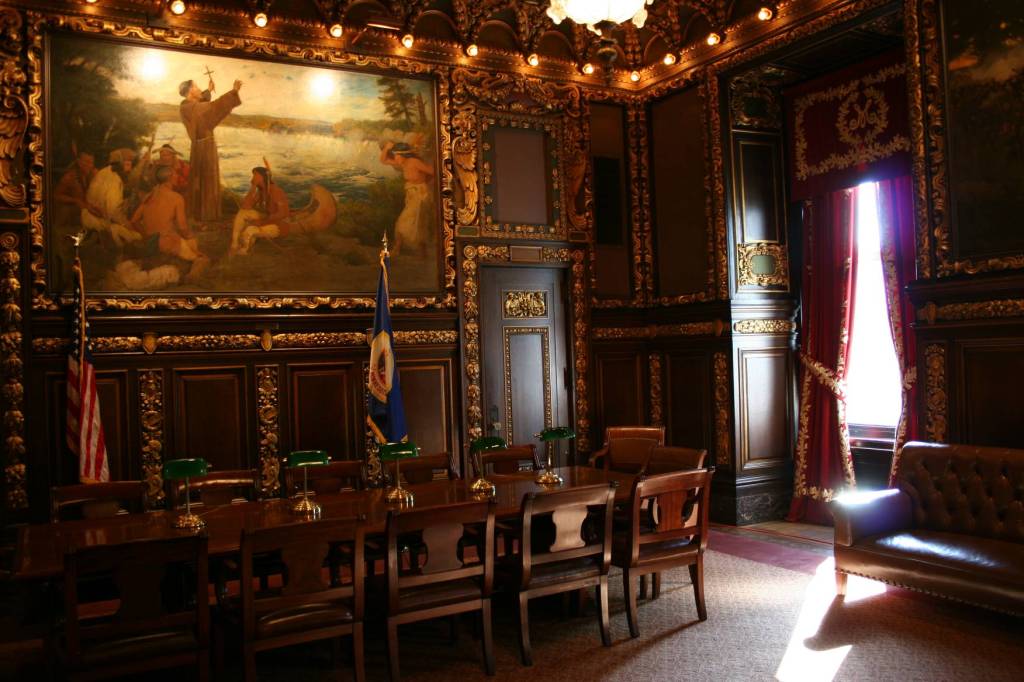 Governor's Reception Room at the Capitol
