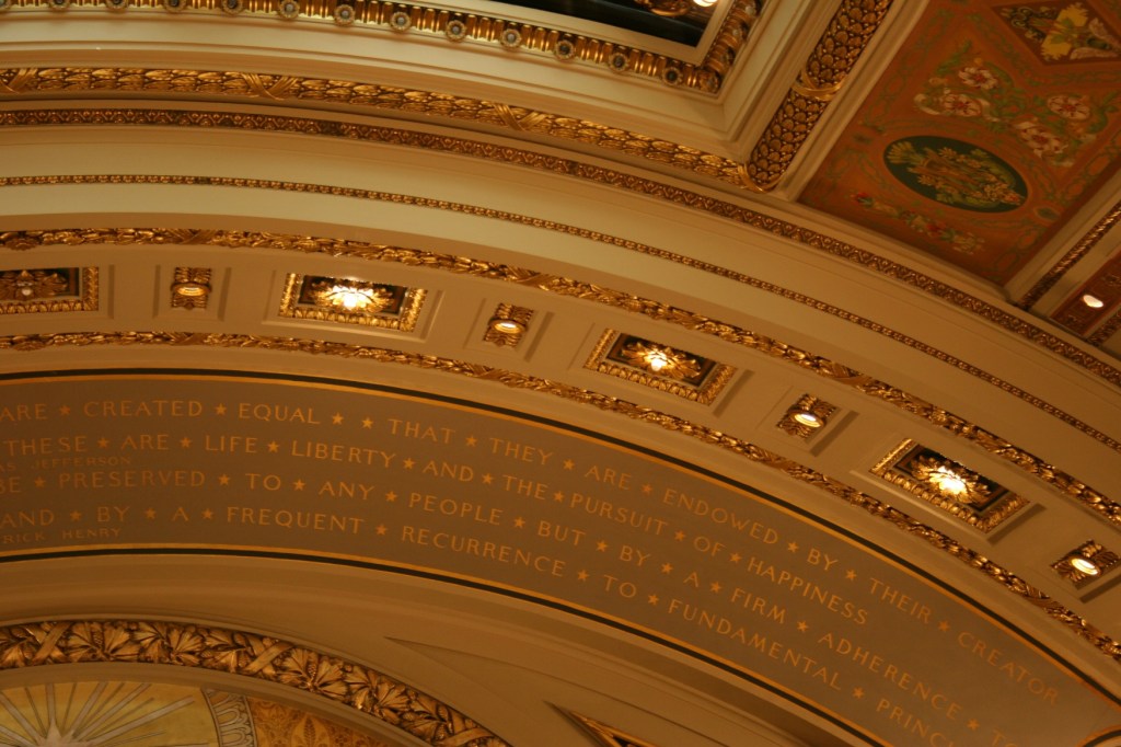 Words from The Declaration of Independence