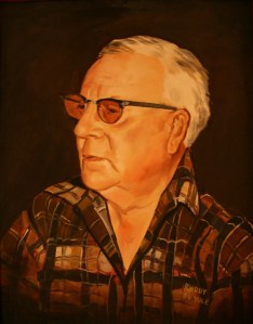 Rhody Yule self-portrait, 1989