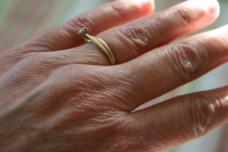 My left hand, which I photographed in 2011.