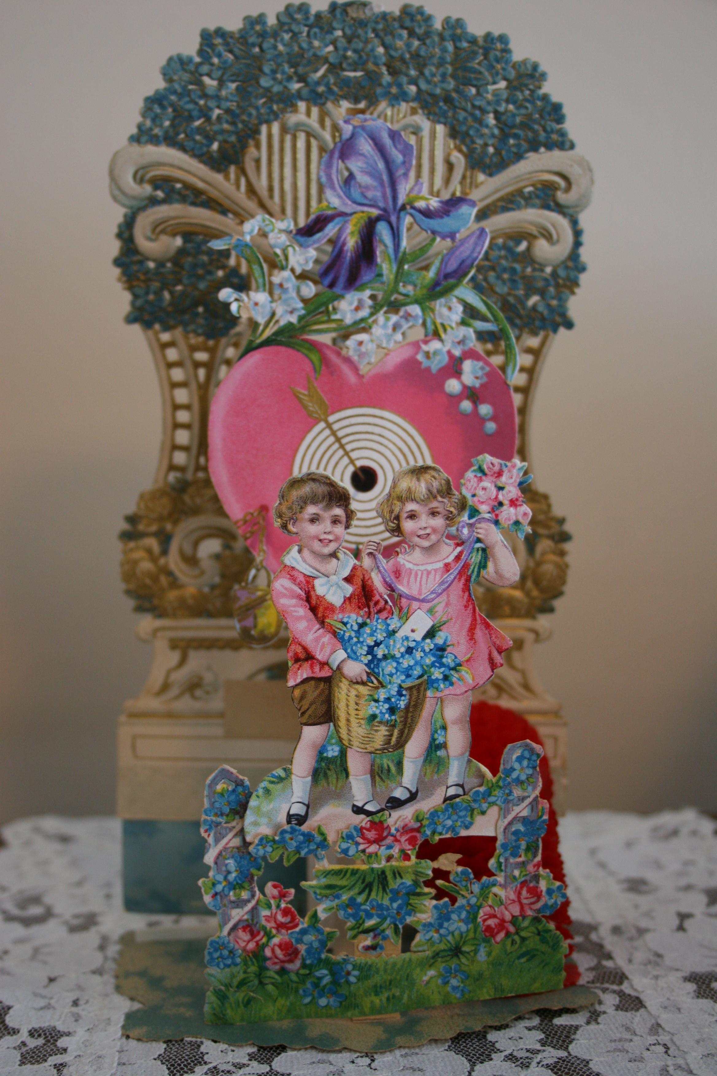 A vintage pop-up valentine belonging to my mom.