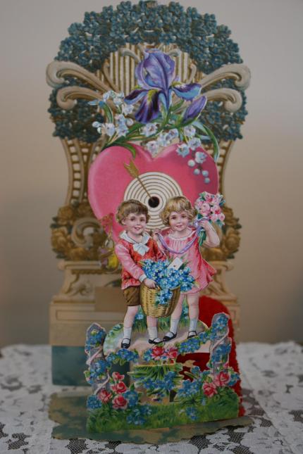 A vintage pop-up valentine belonging to my mom.