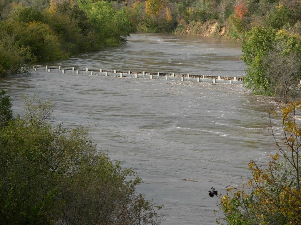 Copy of Flood-bridge under water
