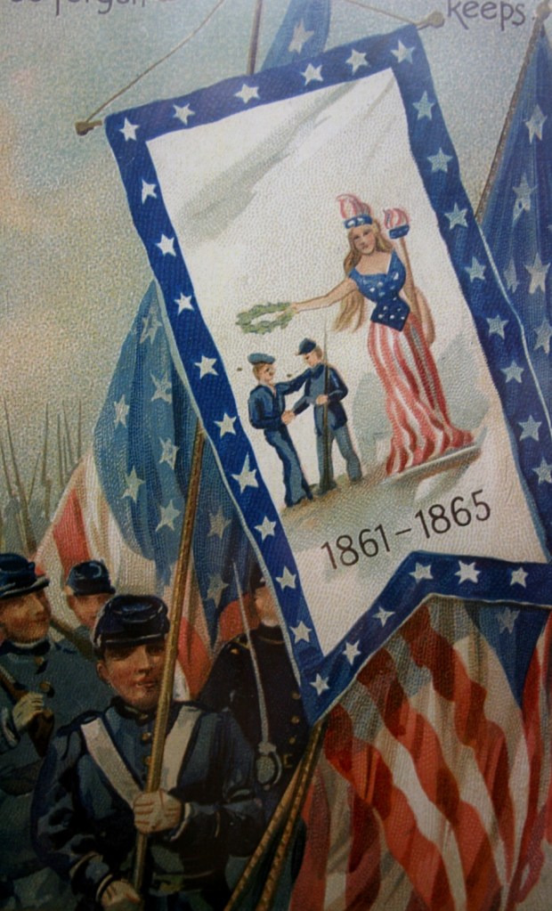 Civil War era postcard
