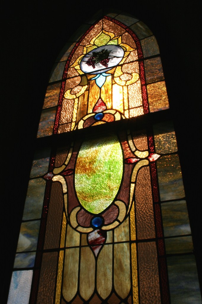 Stained glass window