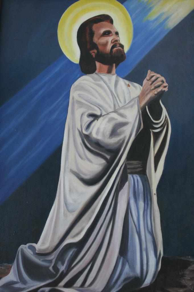 Yule, R. Jesus praying