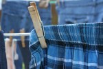Clothesline close-up