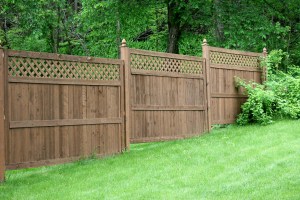 Fence panel trio