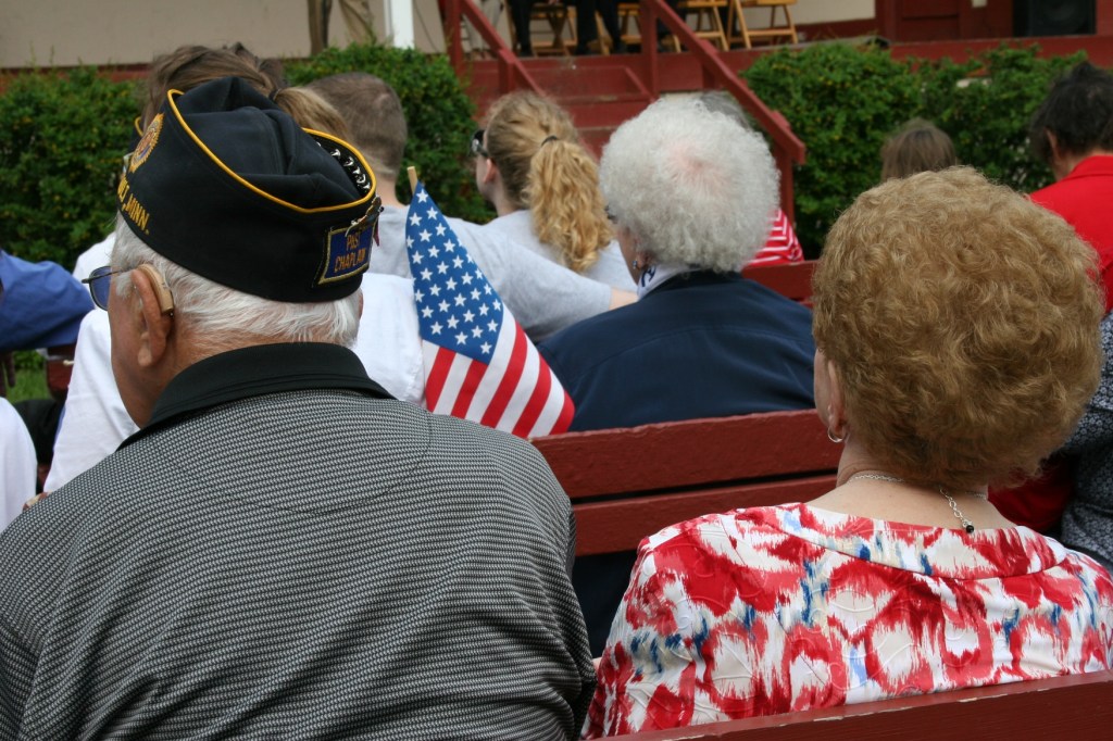 Waiting for Memorial Day program