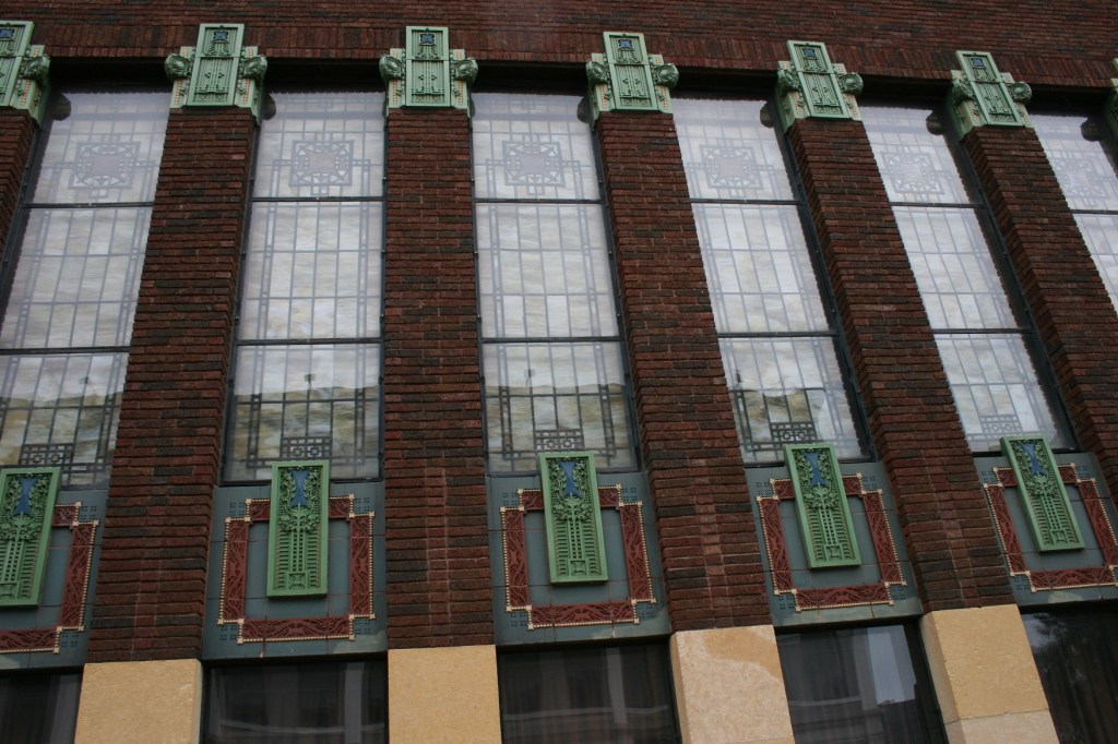 Art, building by Calf Woman