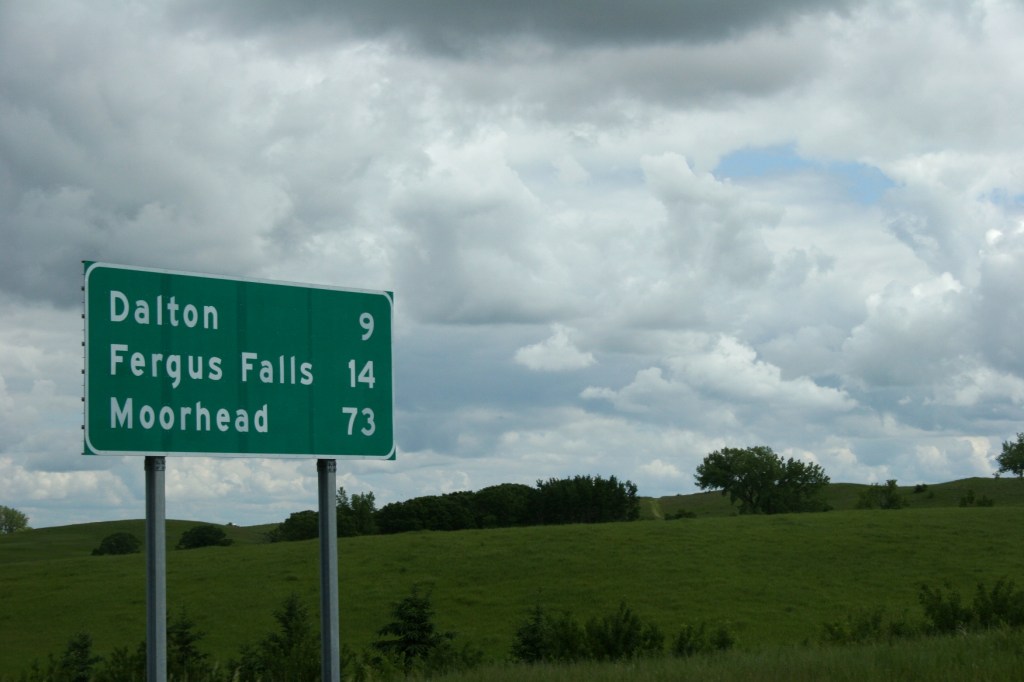Fergus Falls sign