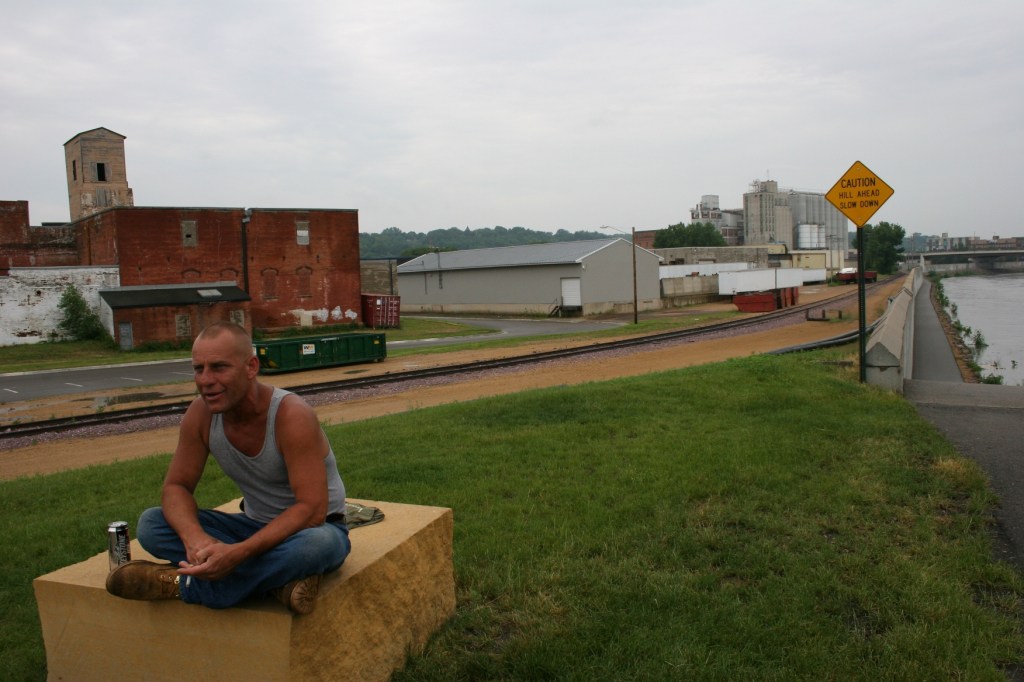 Riverfront Park Ice Man 1