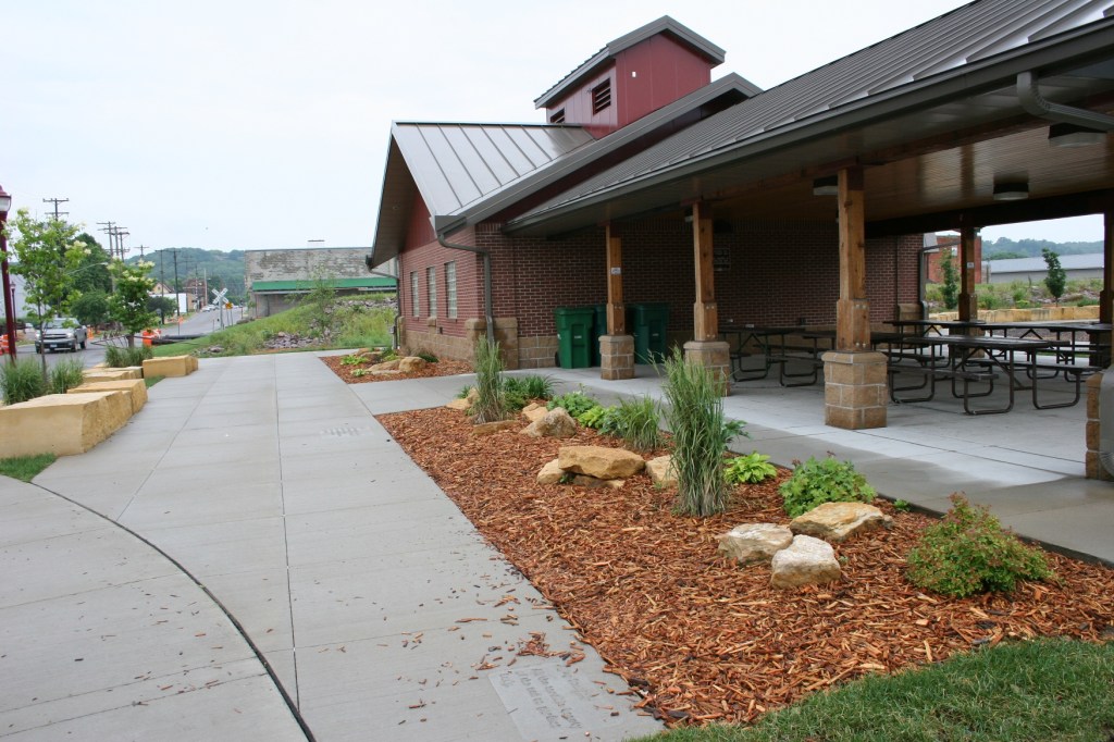 Riverfront Park shelter