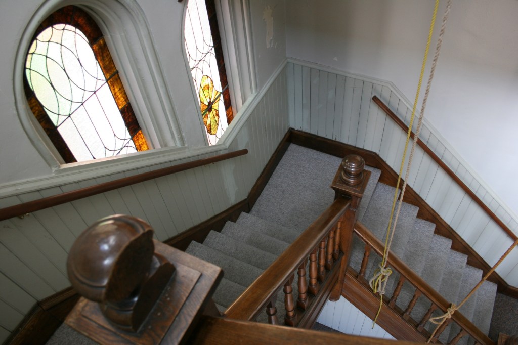 St. Mary's balcony stairway