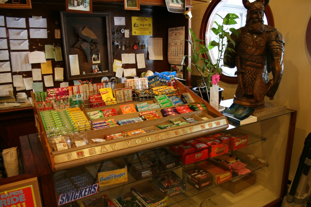 Viking Cafe candy counter