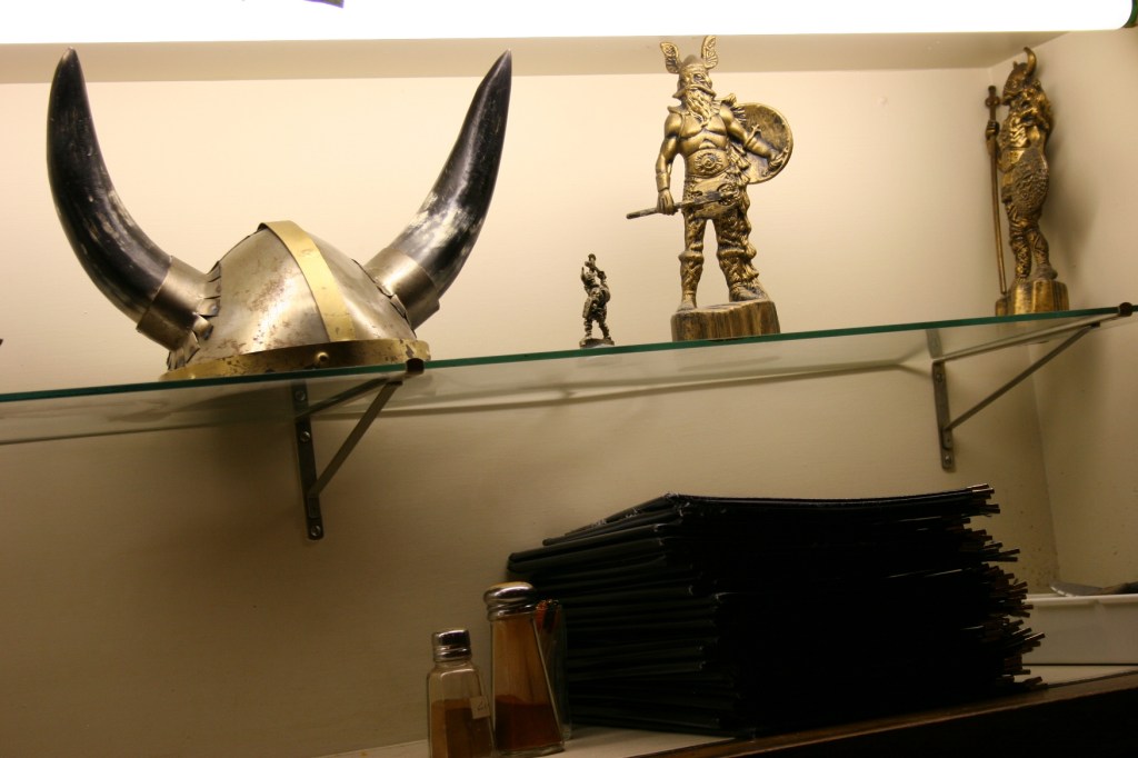 Viking Cafe vikes and menus