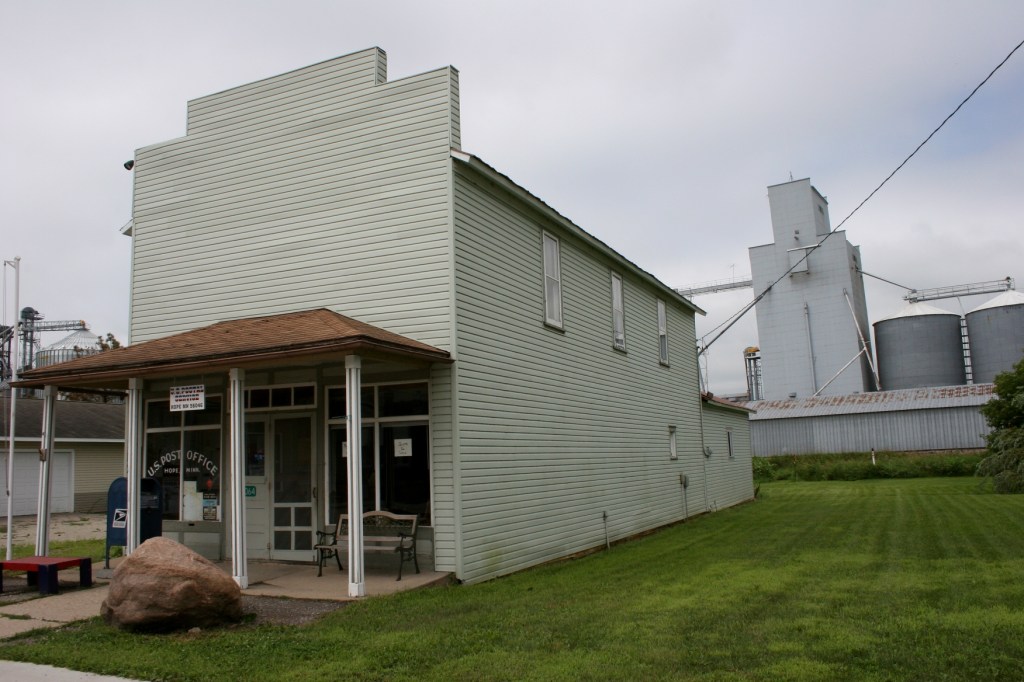 Hope post office and elevator