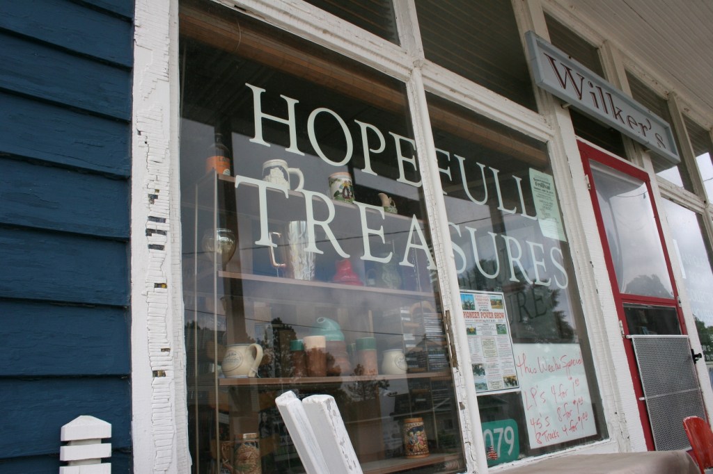 Hopefull Treasures window