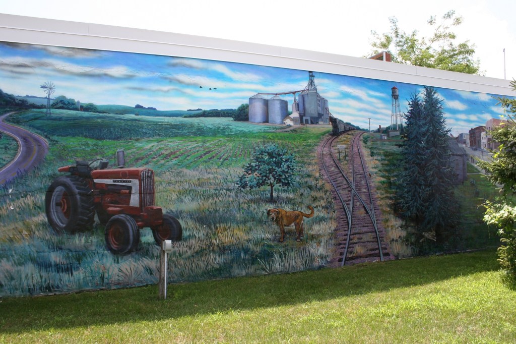 New Richland Post Office mural 2