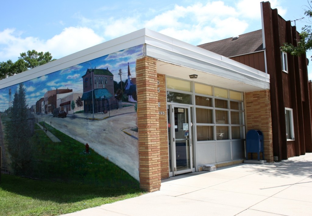 New Richland Post Office mural