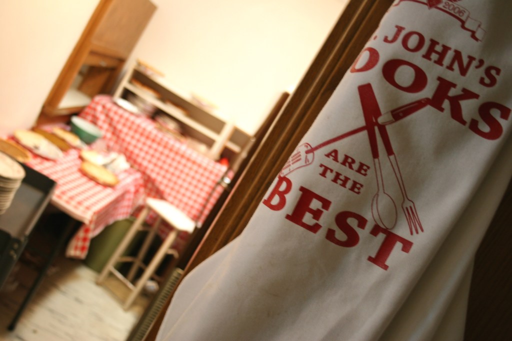 Social, St. John's apron