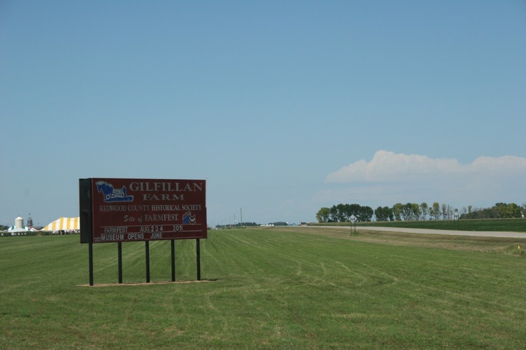 Farmfest sign