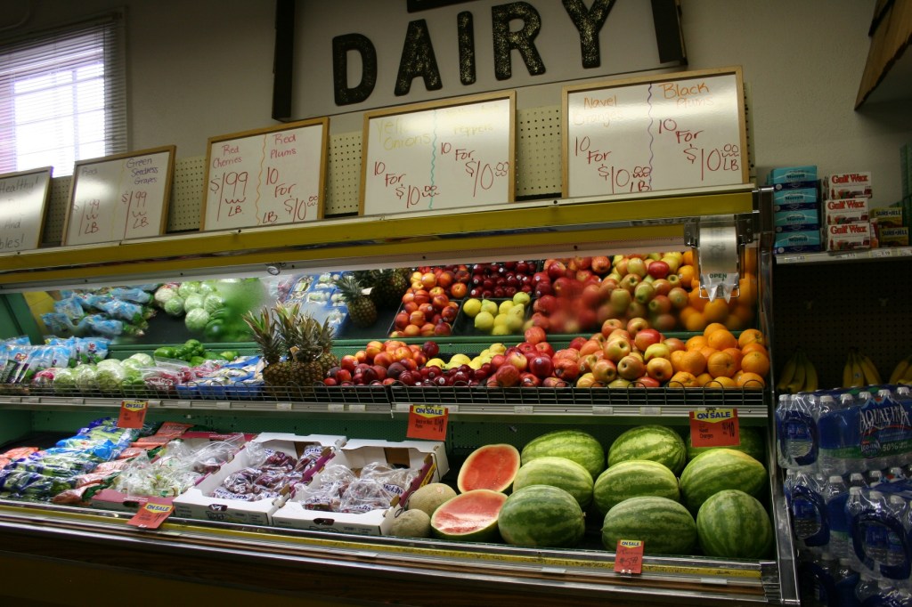 Lerberg's fruit dept.