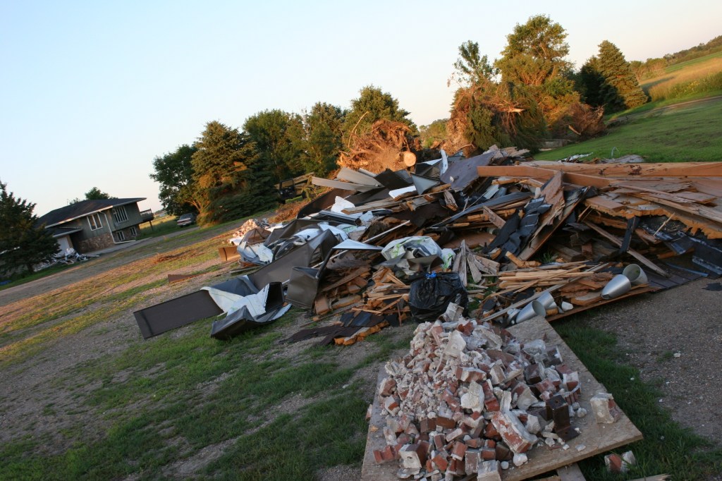 St. John's debris pile 2