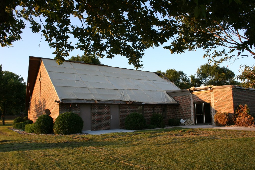 St. John's missing roof