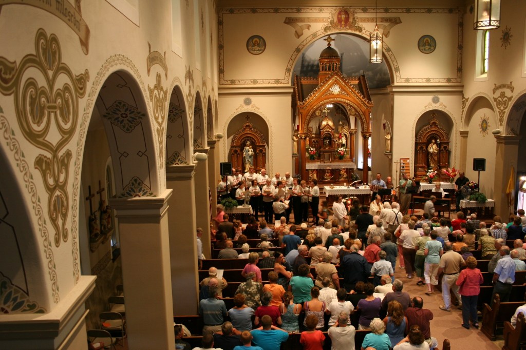 Veseli, view from balcony