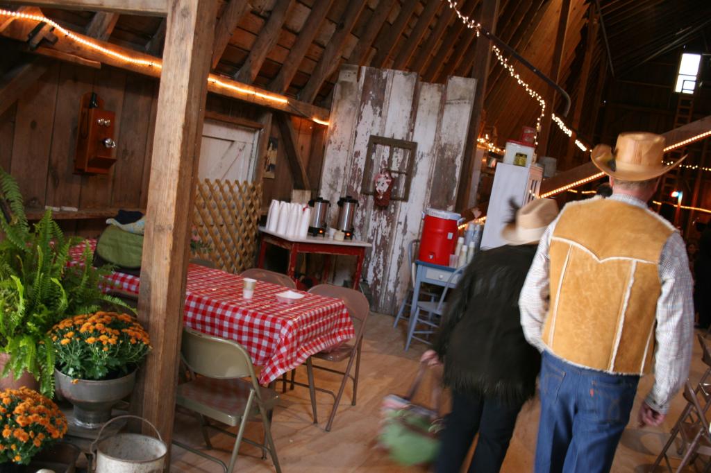 Barn, coffee corner