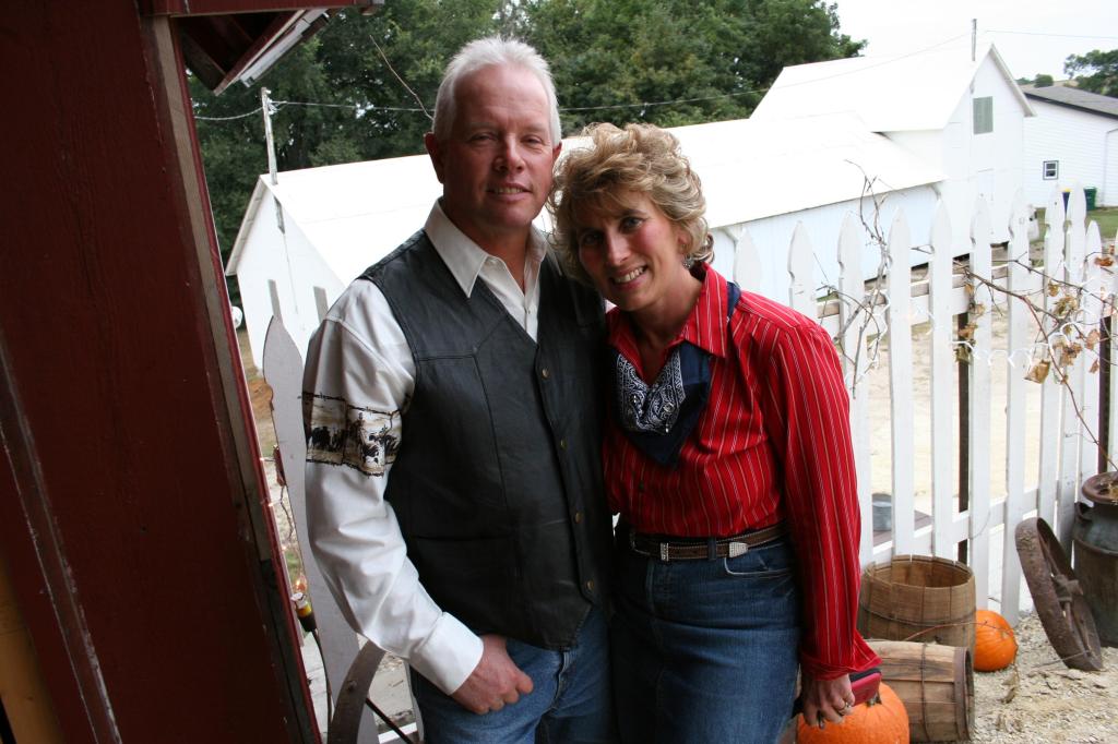 Barn, John and Debbie