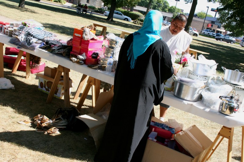 Vendors, like Riyaam, peddled their wares at the 2011 festival.