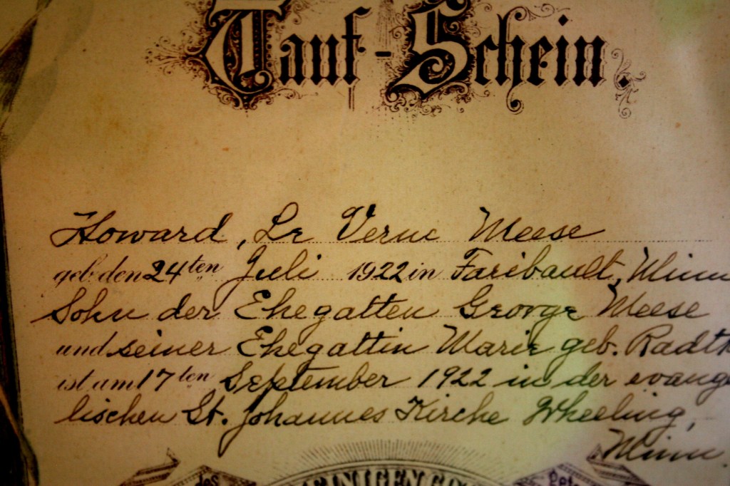 German document