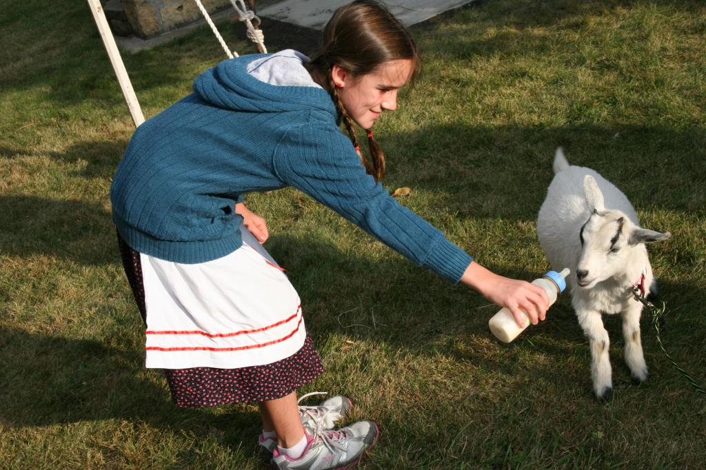 German, Kassandra w goat