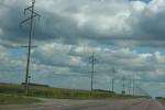 Utility poles near&nbsp;Morgan