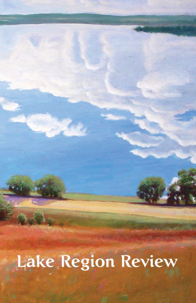 Stephen Hennings painting on the cover of Lake Region Review, volume one.