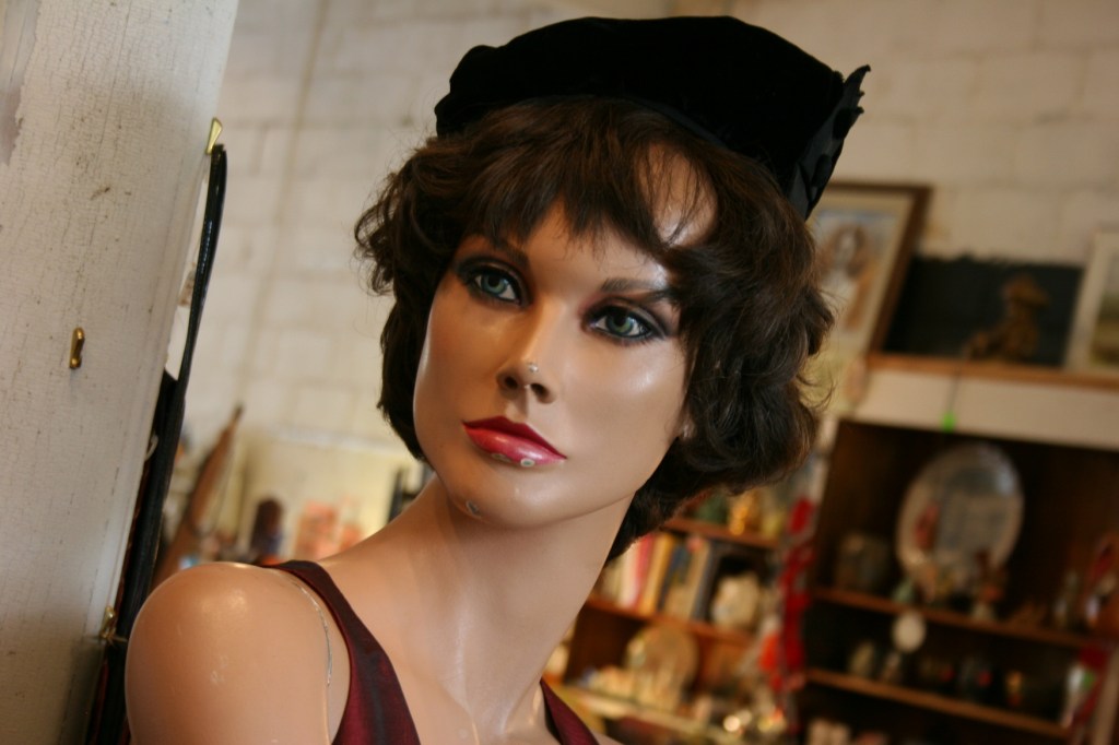 Antique, mannequin close-up