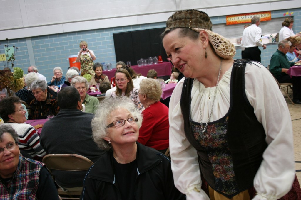 German dinner, Kristin