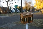 Little Library back