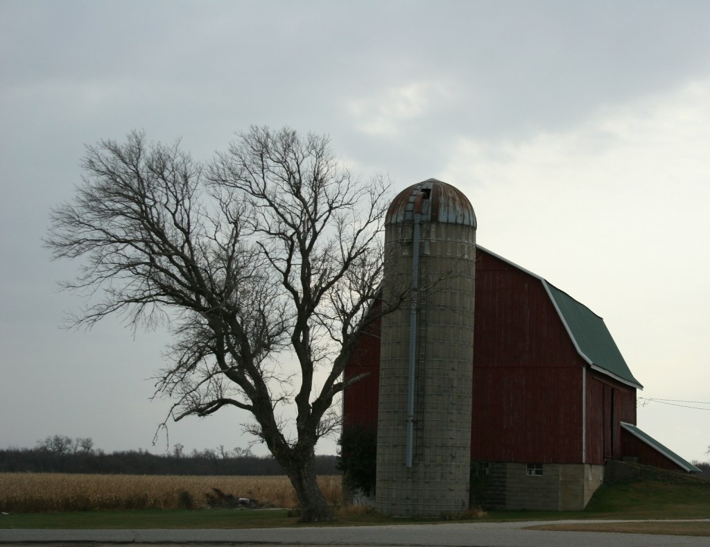 Rural, red barn