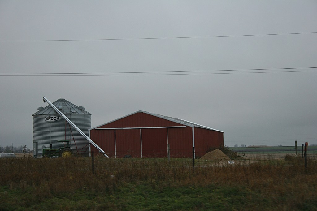 Rural, red shed