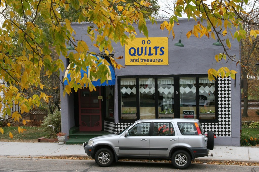 Stockholm, quilt shop