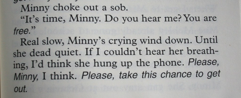 The Help, Get out quote