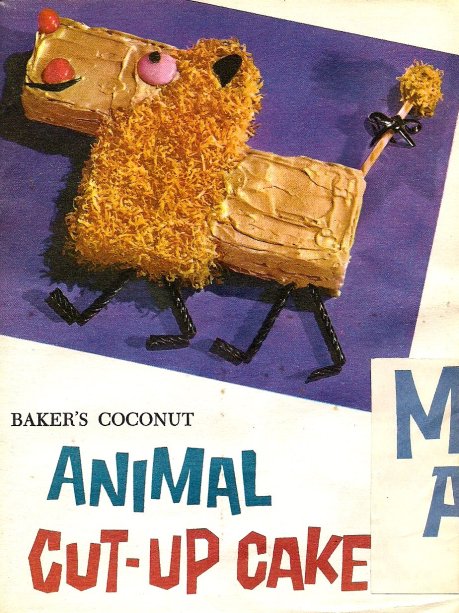 The birthday cake booklet from my childhood that Bernie found on eBay.