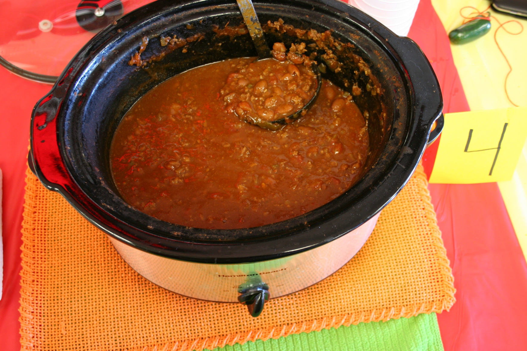 Chili contest chili 4