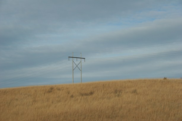 Fargo, power line