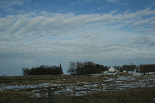 Fargo, white barn